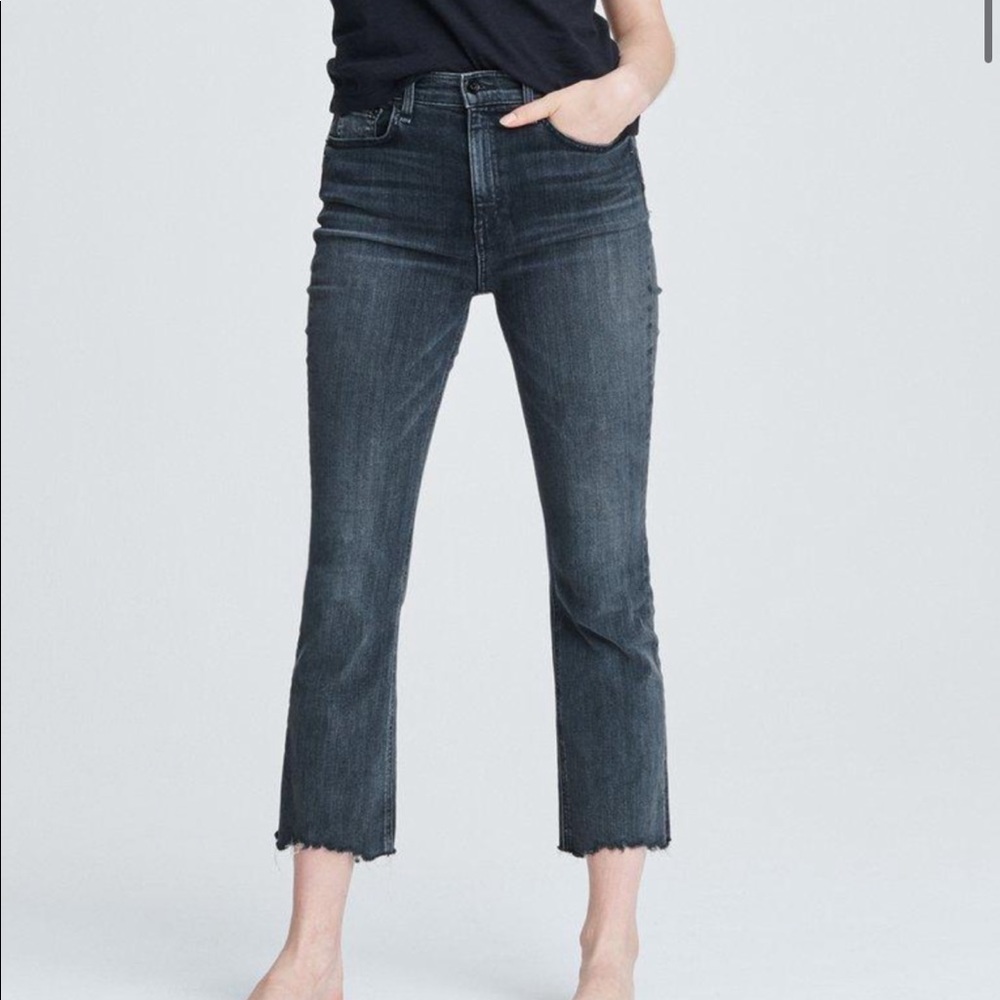 Rag & Bone Nina Highrise Ankle Flare